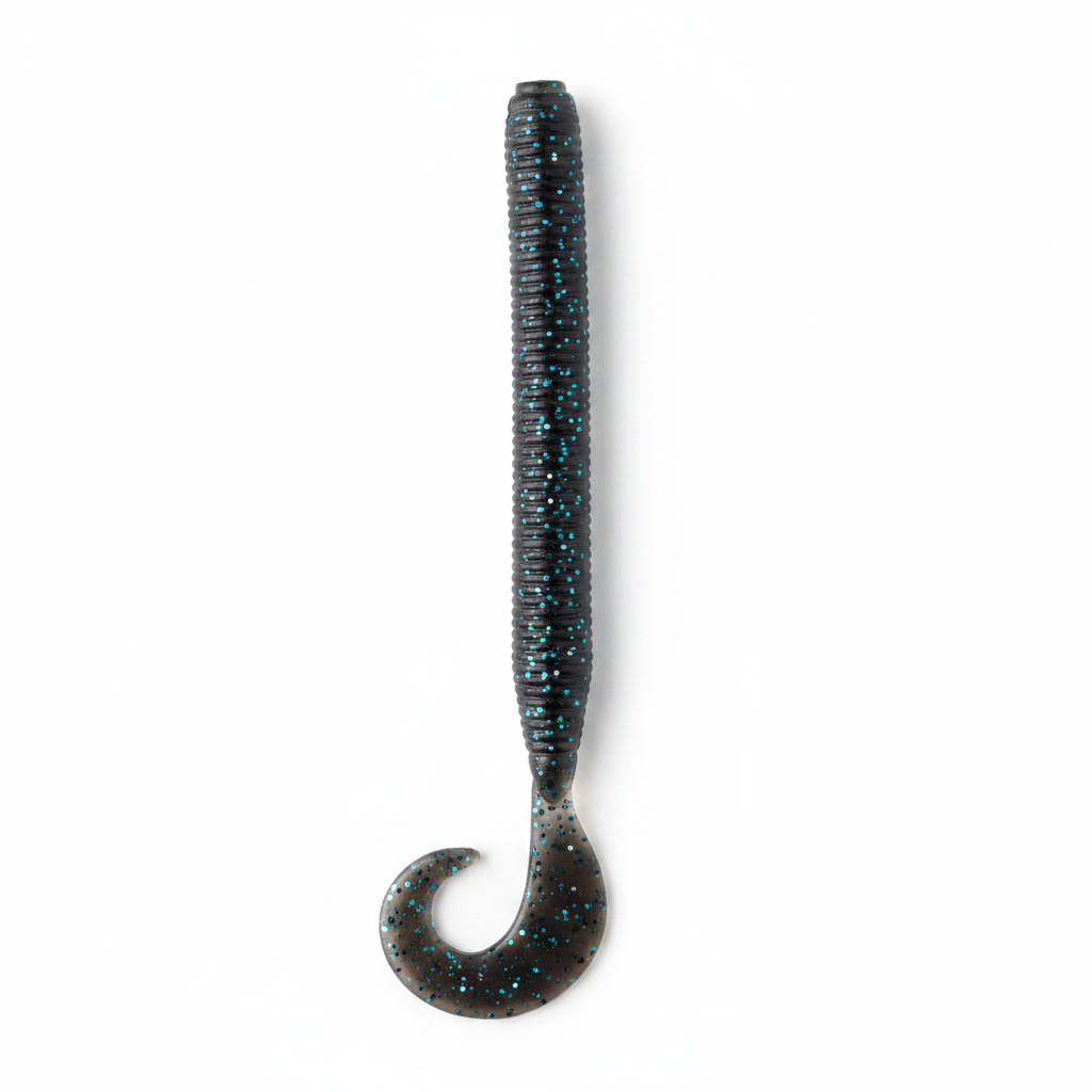 Dark Navy Ribbon Tail Worm
