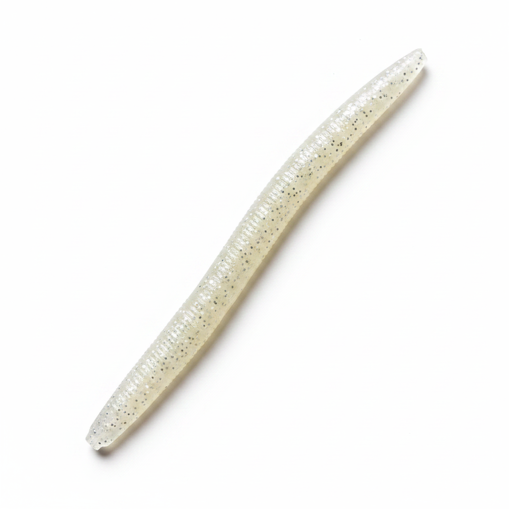Stone Worm Single - Pearl Silver Flake